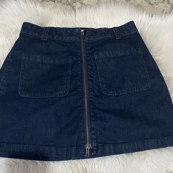 Madewell Denim Zip Mini Skirt - Picture 7 of 7